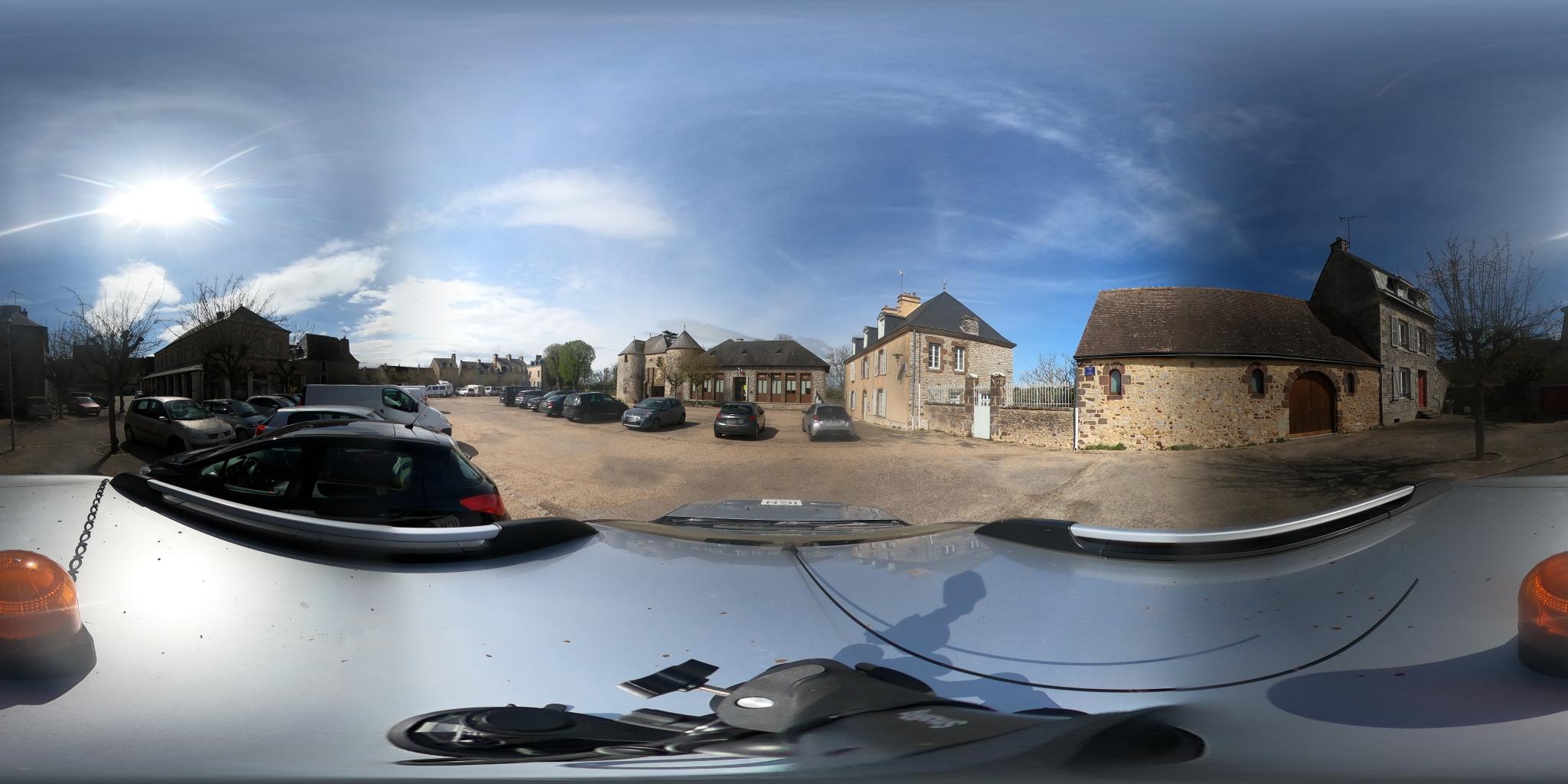 Vue de la rue à 88 m du Camping Municipal du Sans Souci